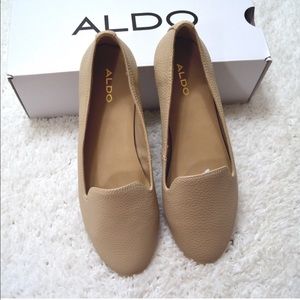 Aldo Adirawien-n flats in bone color